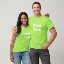 "PopPop"-Mannen, alles-op-shirt