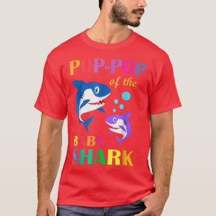 PopPop van de Baby-vogelhaai PopPop-haai Chr. T-shirt