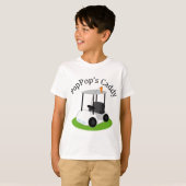 Poppops Caddy (Golf) T-shirt (Voorkant volledig)