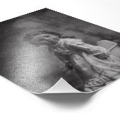 popportret - Tiana zittend Foto Afdruk (Hoek)