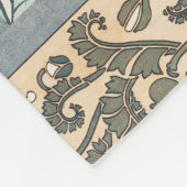 Poppy Art Illustratie Gele bloem Fleece Deken (Hoek)