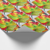 Poppy Art macro-papaver Cadeaupapier (Hoek)