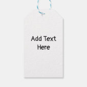 Poppy bloeiende vrolijke zomerbloemen cadeaulabel (Achterkant)