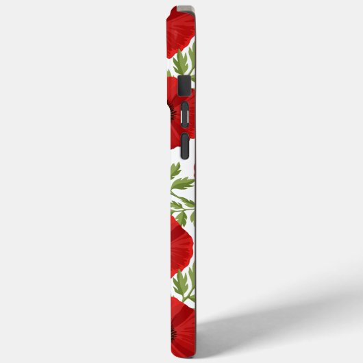 Poppy bloeiende vrolijke zomerbloemen Case-Mate iPhone case (Achterkant / Links)