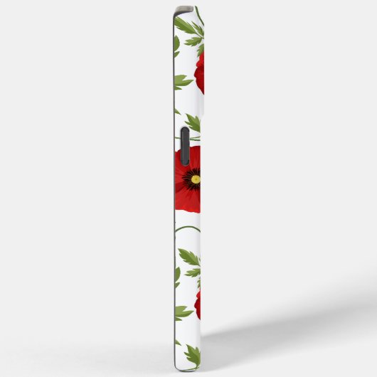 Poppy bloeiende vrolijke zomerbloemen Case-Mate iPhone case (Achterkant / Rechts)