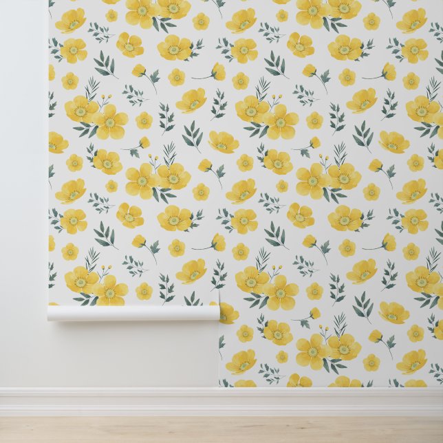 Poppy Blossom Behang (Applicatie)