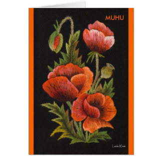 Poppy Briefkaart Muhu