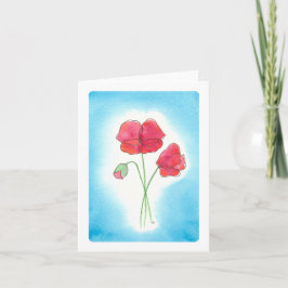 Poppy Card Kaart