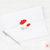 POPPY Collectie 01 Moederdag Square Stickers (Envelop)