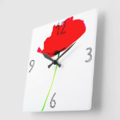 POPPY Collection 02 Horloge murale (Angle)