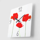 POPPY Collection 05 Horloge murale (Angle)