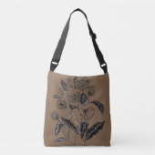Poppy Crossbody of Canvas tas - aangepaste kleuren (Voorkant)