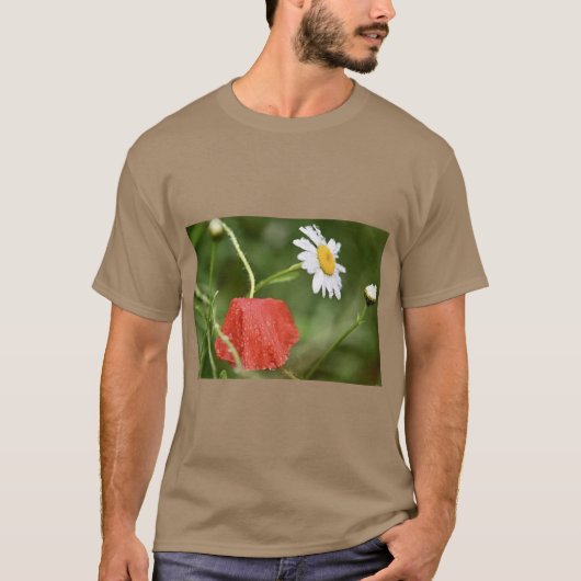 Poppy & Daisy Floral Charm T-shirt (Voorkant)