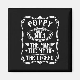 Poppy De Man De Mythe De Legende Poppy Magneet