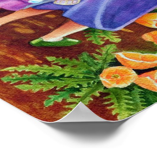 Poppy Fairies met Unicorn Speelgoed Poster (Hoek)