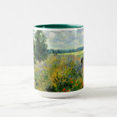 Poppy Field, Argenteuil - Fine art van Claude Mone Mok (Midden)