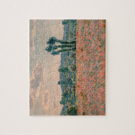 Poppy Field - Claude Monet Legpuzzel (Verticaal)