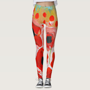 Poppy Field Collectie Leggings