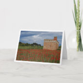 Poppy Field Landscape Kaart (Voorkant)