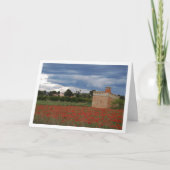 Poppy Field Landscape Kaart (Voorkant)