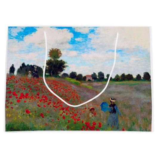 Poppy Field, Monet Groot Cadeauzakje (Voorkant)