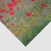 Poppy Field, Monet Tissuepapier (Detail)