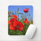 POPPY FIELD ~ Mousepad # 6 Muismat (Met muis)