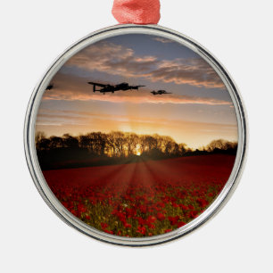 Poppy Field Pass Metalen Ornament