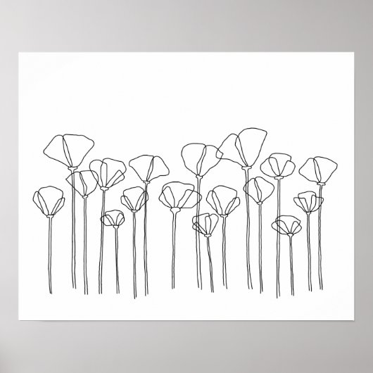 Poppy Field poster (Voorkant)