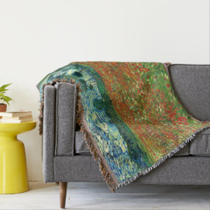 Poppy Field van Vincent Van Gogh Deken