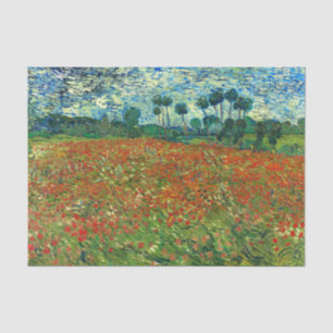 Poppy Field van Vincent Van Gogh Tissuepapier