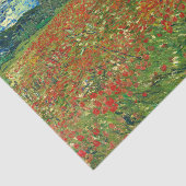 Poppy Field van Vincent Van Gogh Tissuepapier (Detail)