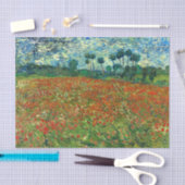 Poppy Field van Vincent Van Gogh Tissuepapier (Craft)