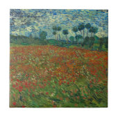 Poppy Field - Vincent van Gogh Tegeltje (Voorkant)