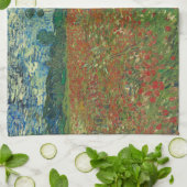 Poppy Field - Vincent van Gogh Theedoek (Gevouwen)