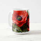 Poppy Fields Collectie - Drink Mok (Voorkant links)