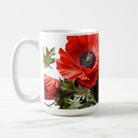 Poppy Fields Collectie - Drink Mok (Links)