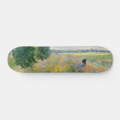 Poppy Fields nabij Argenteuil door Claude Monet Skateboard (Horizontaal)