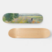 Poppy Fields nabij Argenteuil door Claude Monet Skateboard (Horizontaal)