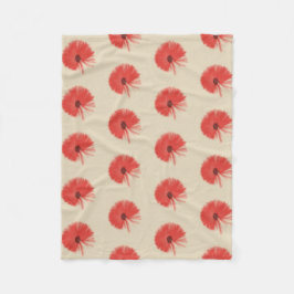Poppy Fleece Blanket