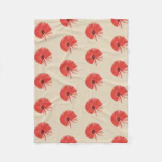 Poppy Fleece Blanket