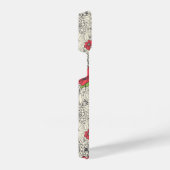 Poppy flower Garden Pattern iPhone Hoesje (Rechterkant)