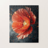 Poppy flower magic legpuzzel (Verticaal)