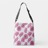 Poppy Flowers aangepaste monogram tassen (Achterkant)
