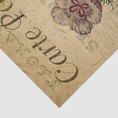 Poppy Flowers  Briefkaart ontkoppeling Tissuepapier (Detail)