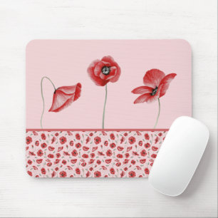 Poppy Flowers Muismat