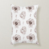 Poppy geïllustreerd accent kussen (Voorkant(Verticaal))