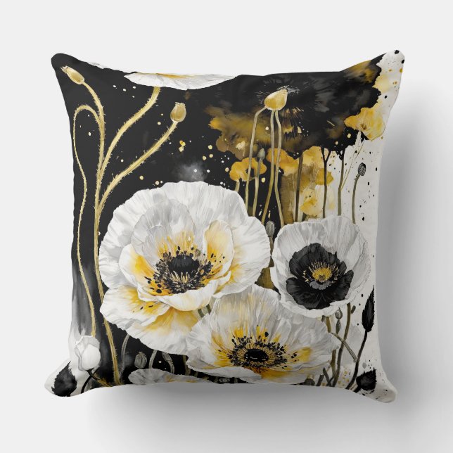 Poppy Glow Kussen (Voorkant)