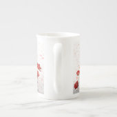 Poppy Gold - Bone china mug (Dos)