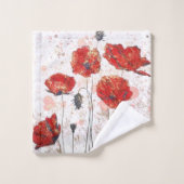 Poppy Gold-handdoekset Bad Handdoek (Wasdoekje)